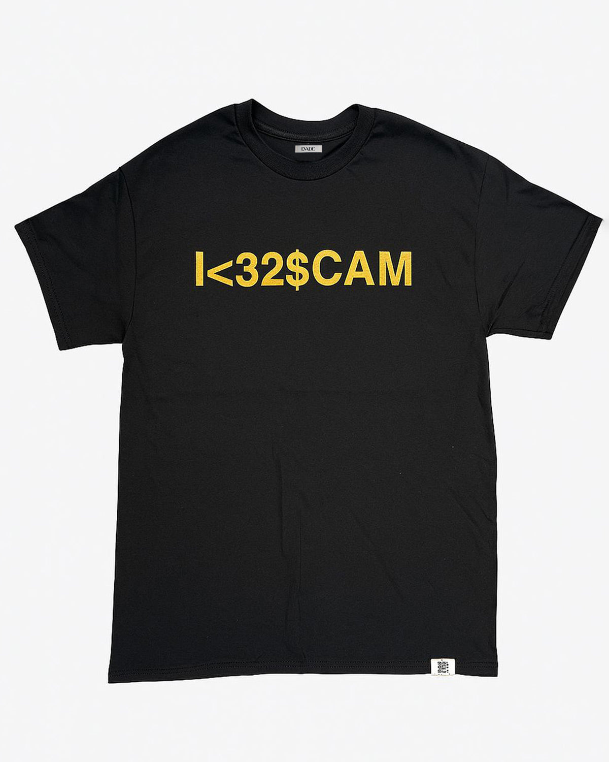 006-C-37 <32$CAM BLACK T-SHIRT LIMITED EDITION BY MONTY RICHTHOFEN