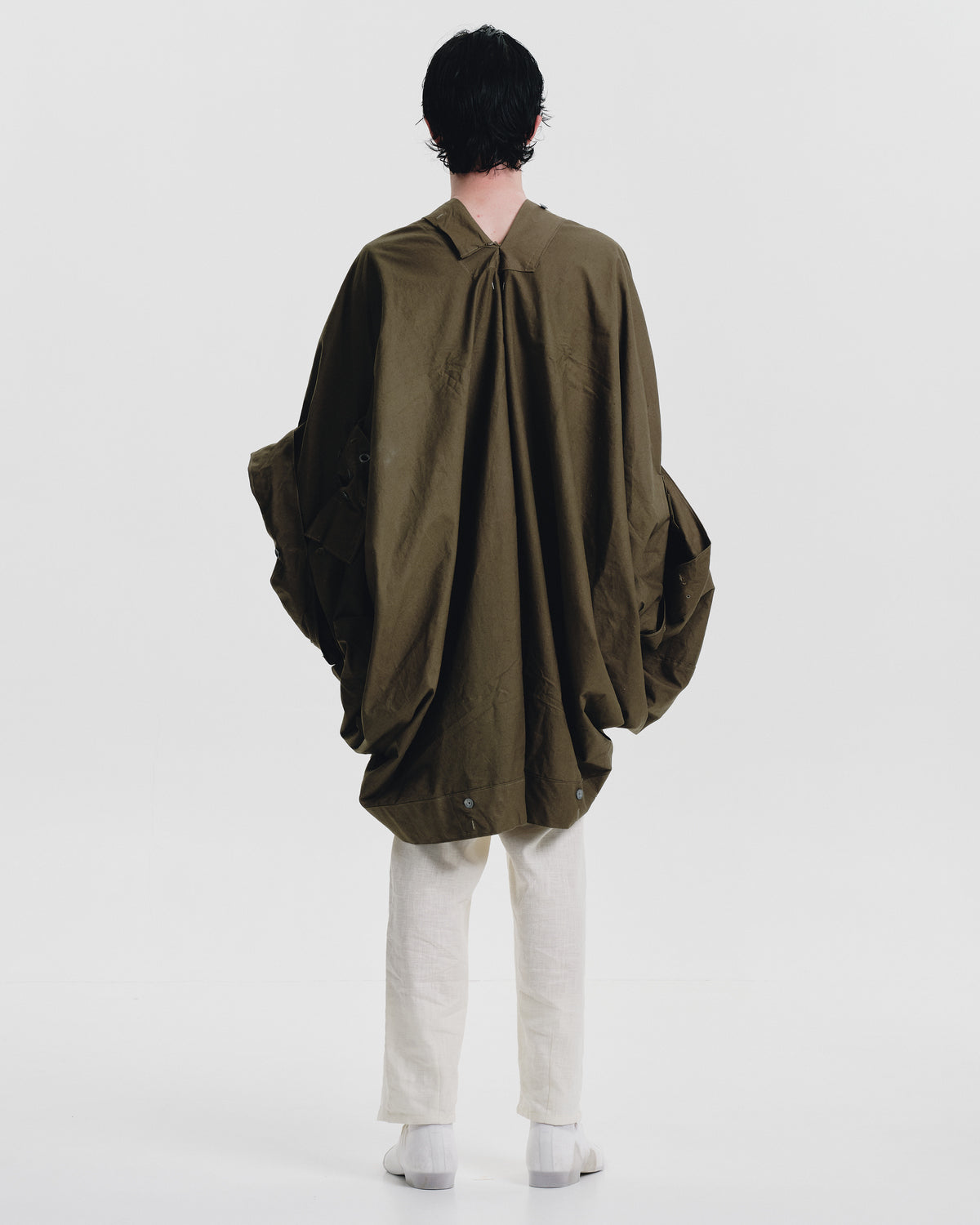 006-25 Green Poncho