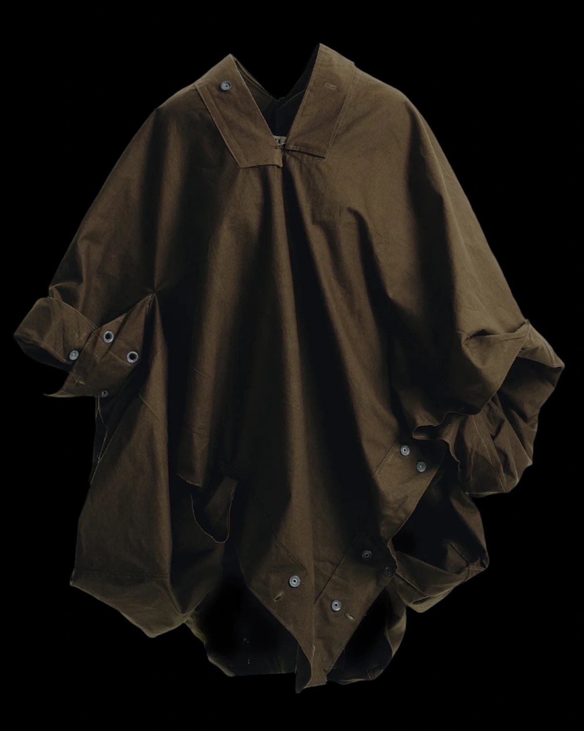 006-25 Green Poncho