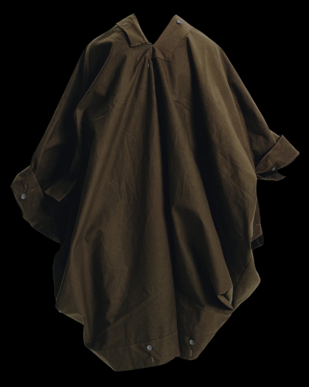 006-25 Green Poncho