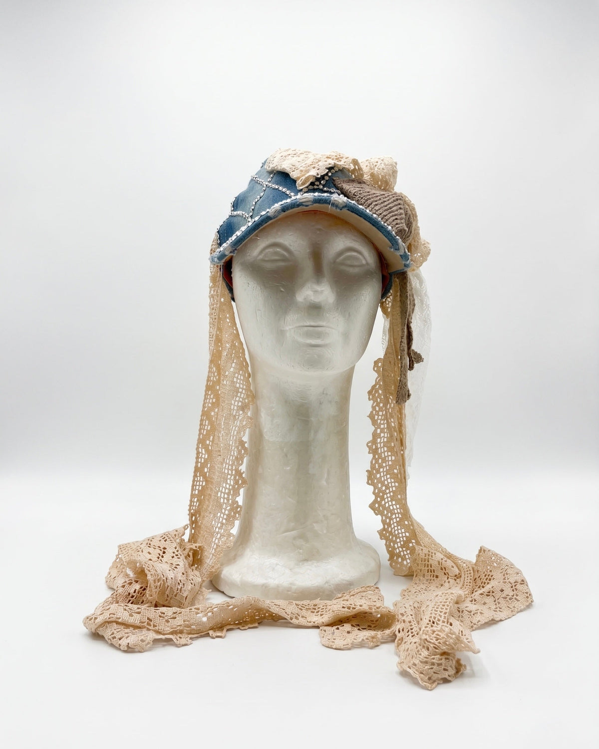Knitted Bow Cap