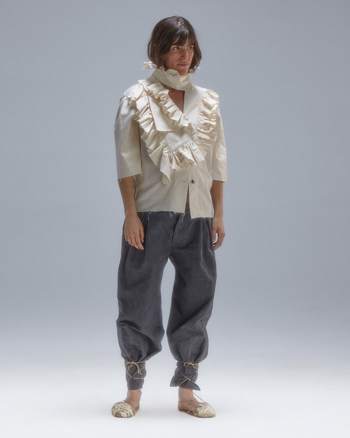 Ruffle Shirt