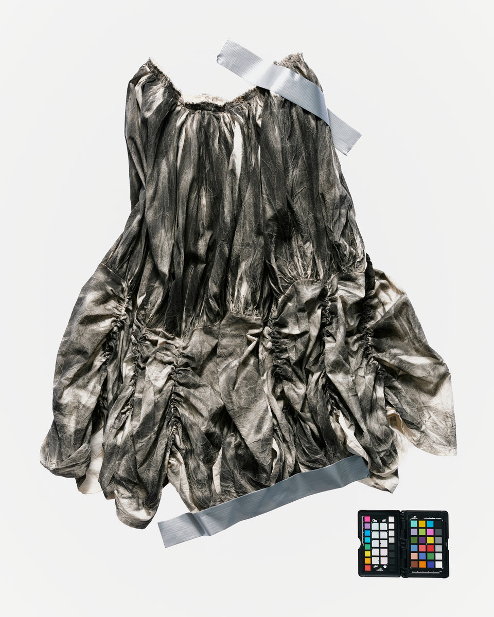 Black Curtain Skirt