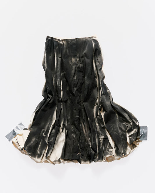 Black Paper Skirt