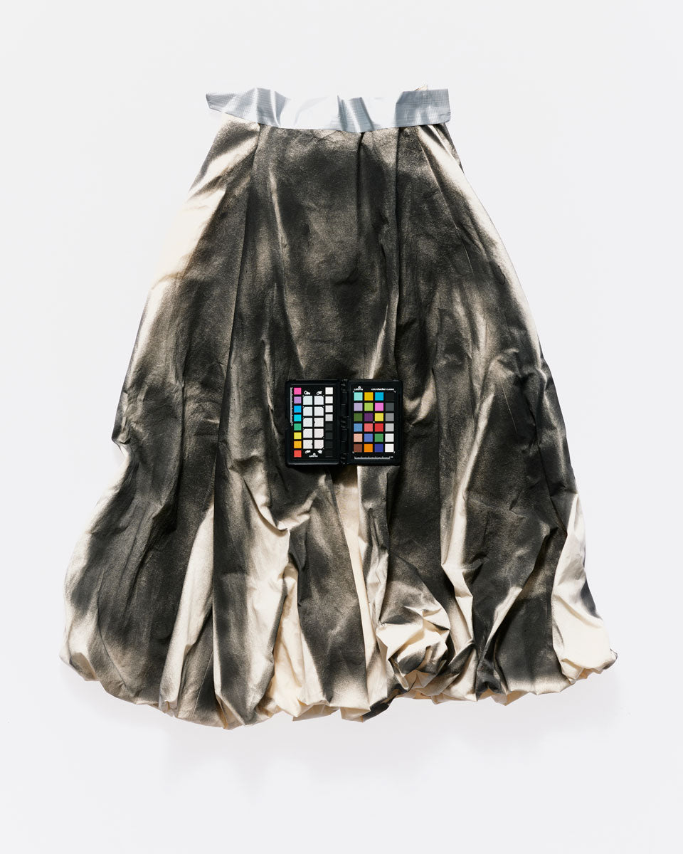 Black Paper Skirt